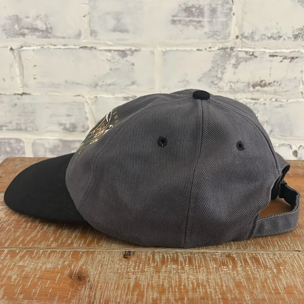VTG y2k 2000 New Millennium Gray New Orleans Baseball Hat French Quarter Cap